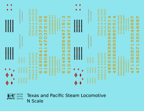 Scale decals texas and - decals,
